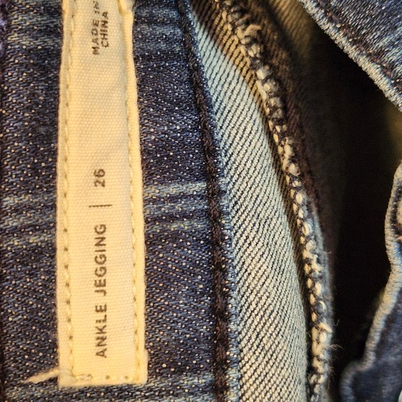 Pacsun Striped Perfect Fit Woman’s Ankle Skinny Jeggings Size 26 - Picture 4 of 7